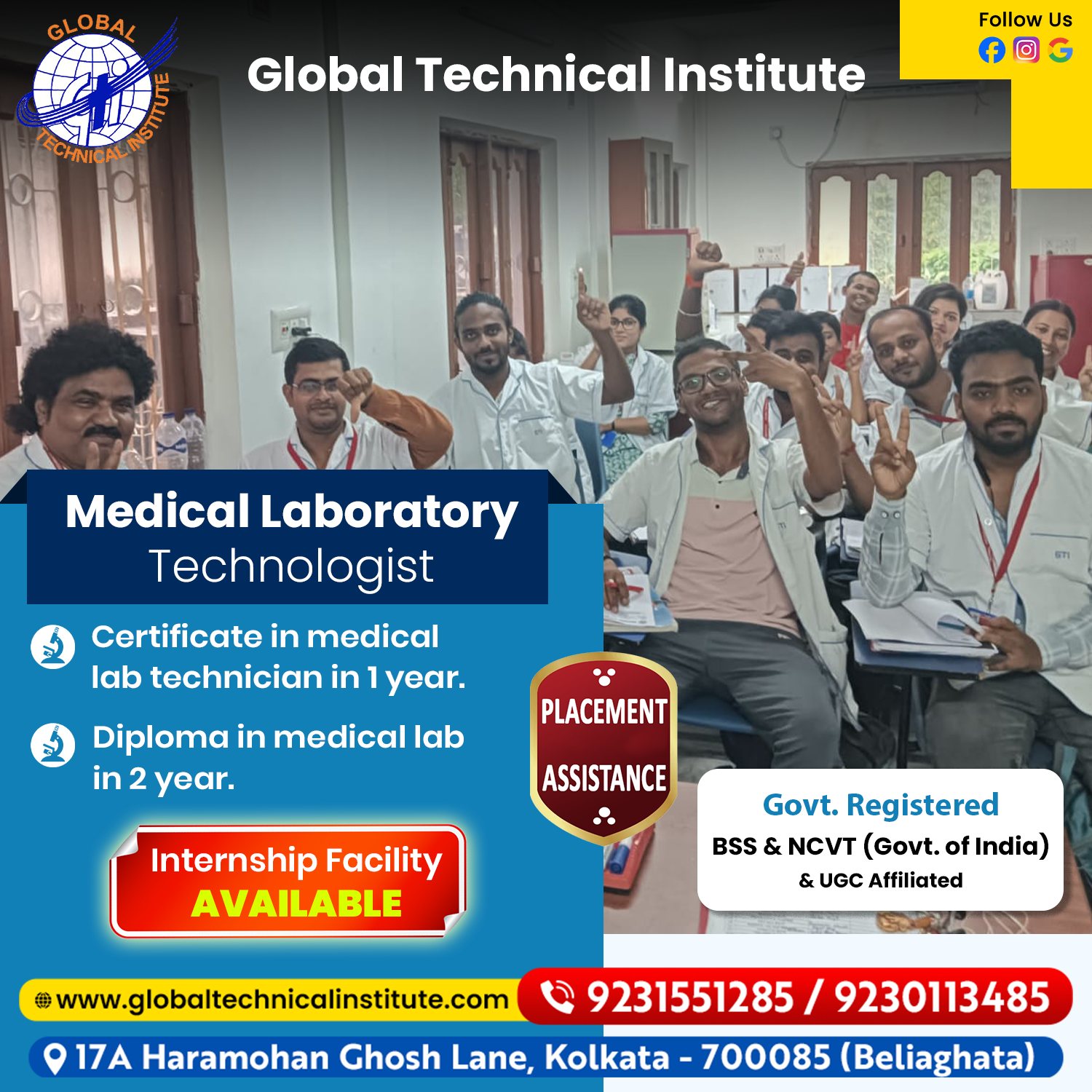 Why Is Lab Technician Training in Kolkata Important for Aspiring Healthcare Professionals?