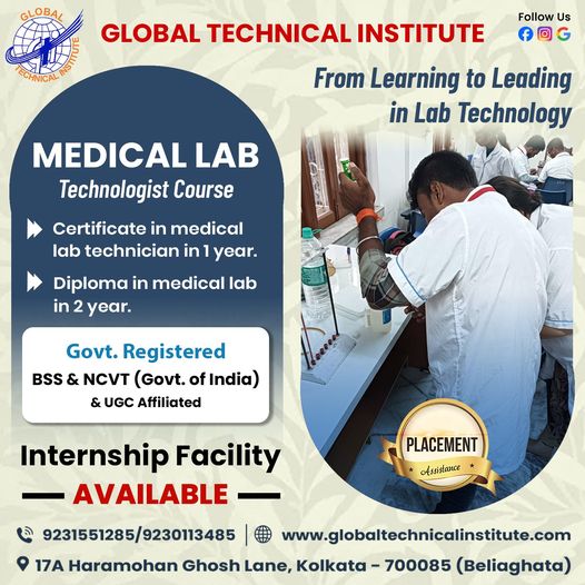 How Lab Technician Training Institutes in Kolkata Prepare You for the Modern Healthcare System?