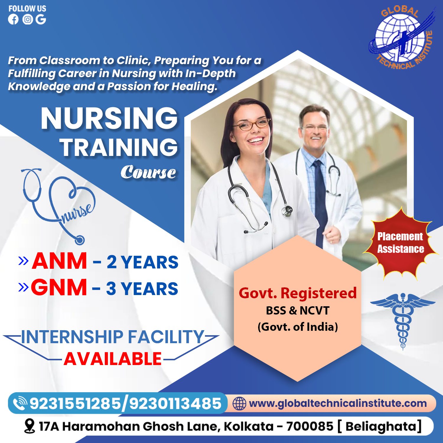 Eligibility Requirements for Nursing Training Courses in Kolkata