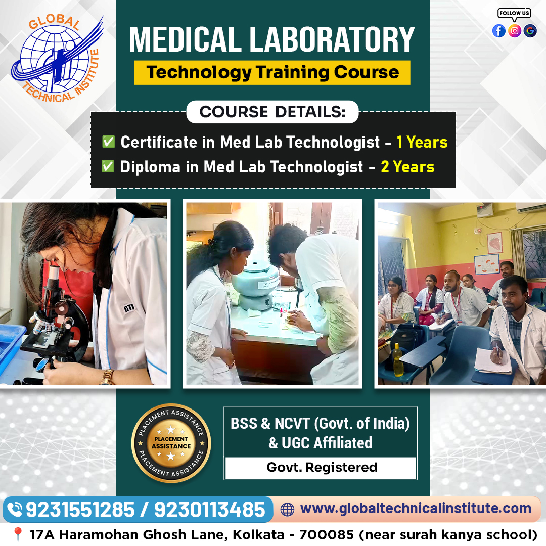How to Become a Lab Technician in Kolkata | Global Technical Institute