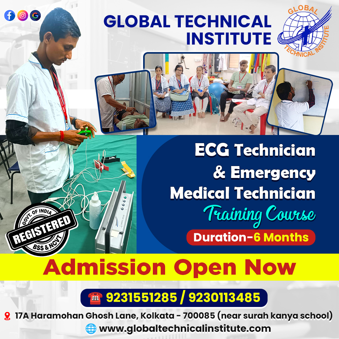 Future Scope After Studying at an ECG Technician Institute in Kolkata