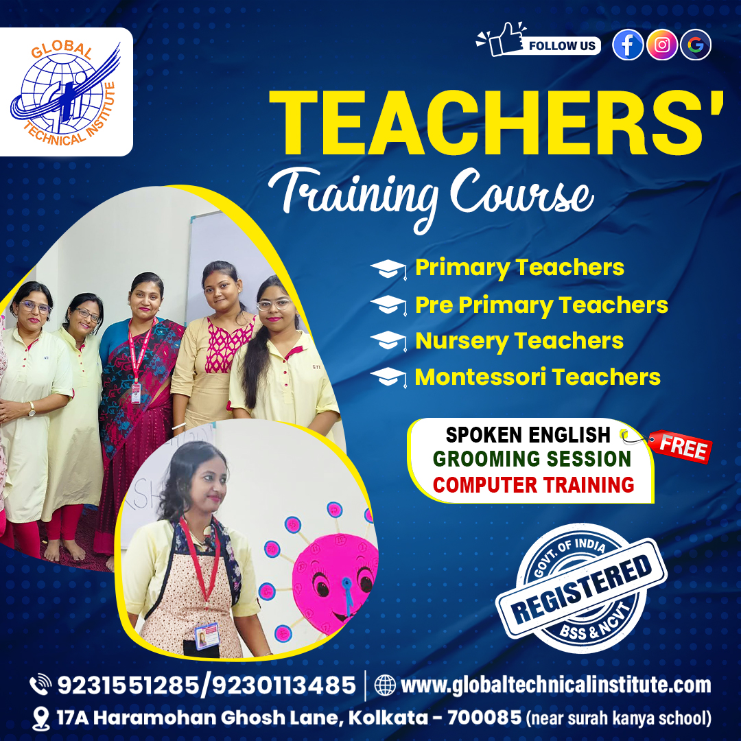 Teachers Training Institute in Kolkata: Primary or Montessori – Which is Best?