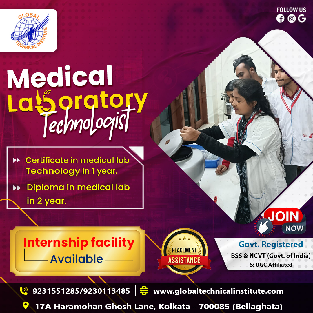 How to Become a Certified Lab Technician in Kolkata and Build a Long-Term Career?