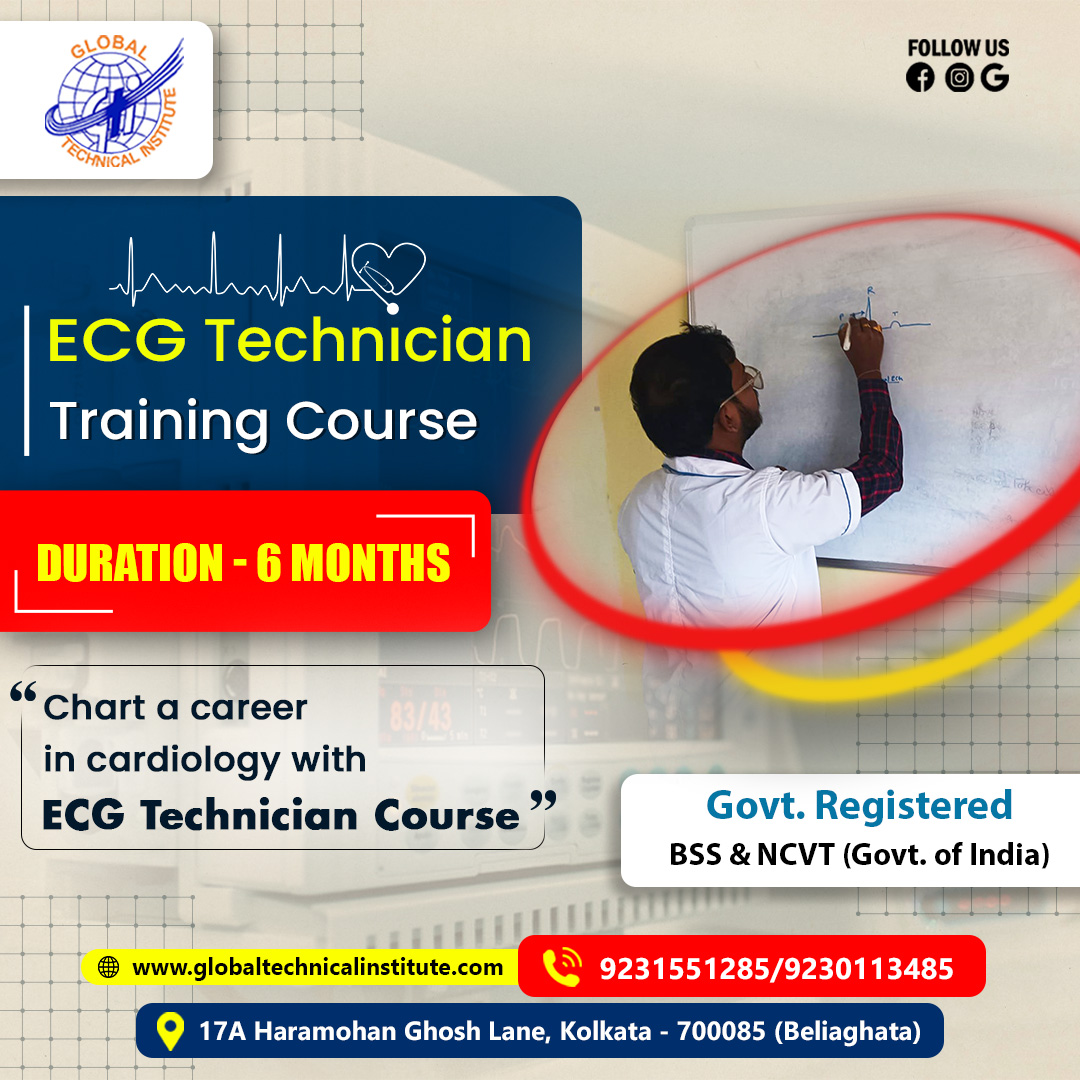 ECG Technician Training in Kolkata: Classroom vs. Online – Which is Better?