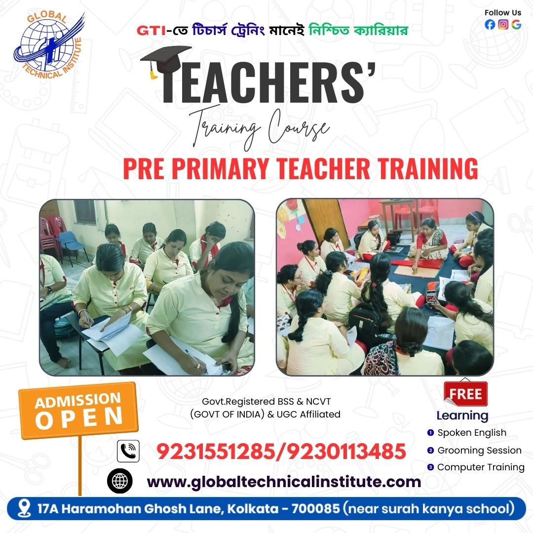 How Pre Primary Teacher Training Helps in Child Development and Early Education?